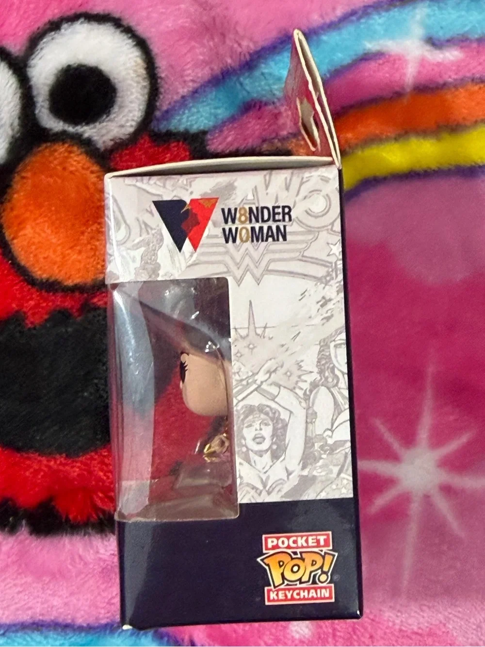 Funko Pocket Pop! Wonder Woman Keychain NIB Sealed DC Comics Collectible